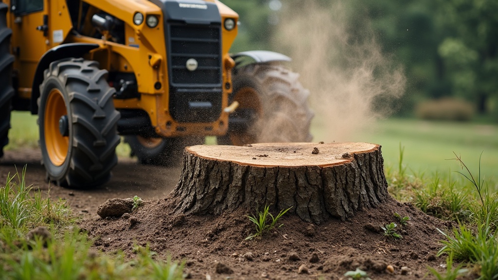 Stump grinding